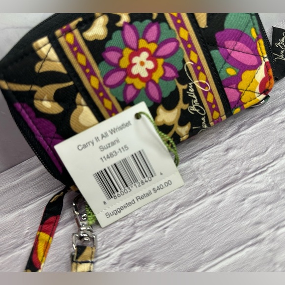 Vera Bradley Carry it all Wristlet Suzani NWT - Picture 3 of 6
